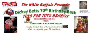 Dickey Betts 70th Birthday Bash Benefit