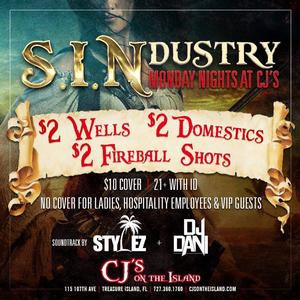 Hospitality Sin-Dustry Night **Inactive as of 1/9/20