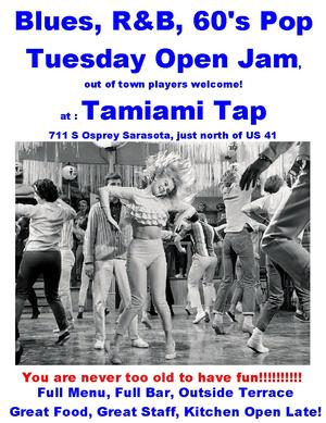 Sarasota Blues Jam at Tamiami Tap