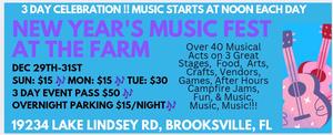 New Year's Music Fest at the Farm