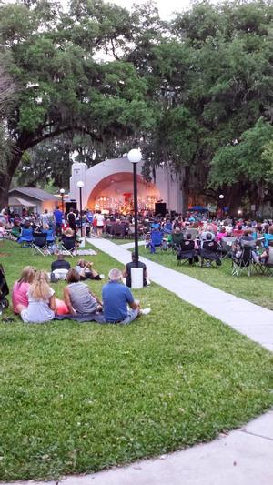 Hernando Park- Bandshell