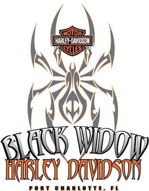 Bert's Black Widow Harley-Davidson